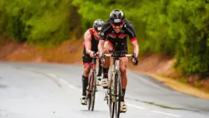 Mountain Bike on the Road